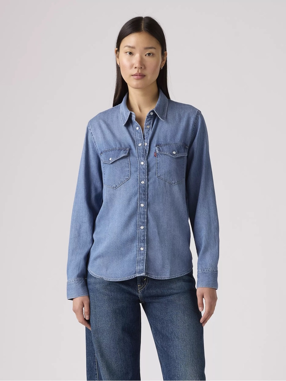 Levi's® Premium ICONIC WESTERN DENIM SHIRT - Picture 13 of 15